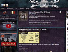 Tablet Screenshot of anhandfulofdust.com